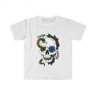 Camiseta Carpe diem Chico Cuello redondo Color blanco