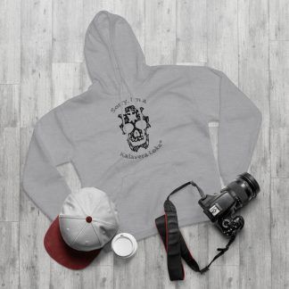 Sudadera I'm a Kalavera Loka unisex con capucha color gris