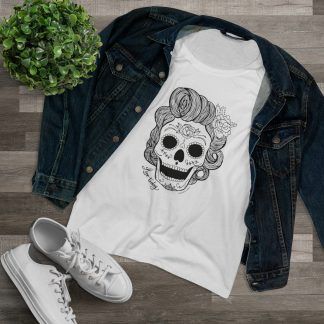 Camiseta Live today de Chica Cuello redondo Color blanco